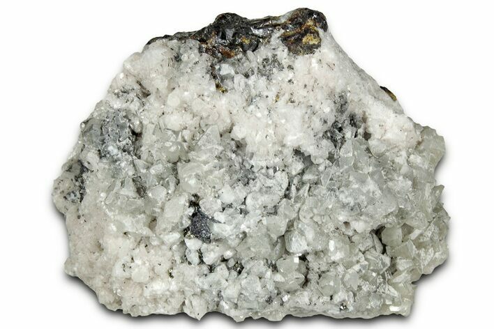 Sphalerite and Calcite Crystals on Dolomite - Mexico #330543